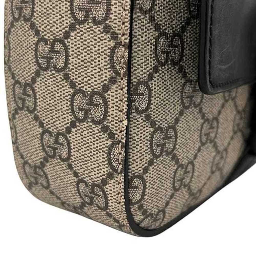 GUCCI Black Leather Shoulder Bag - Picture 9 of 11